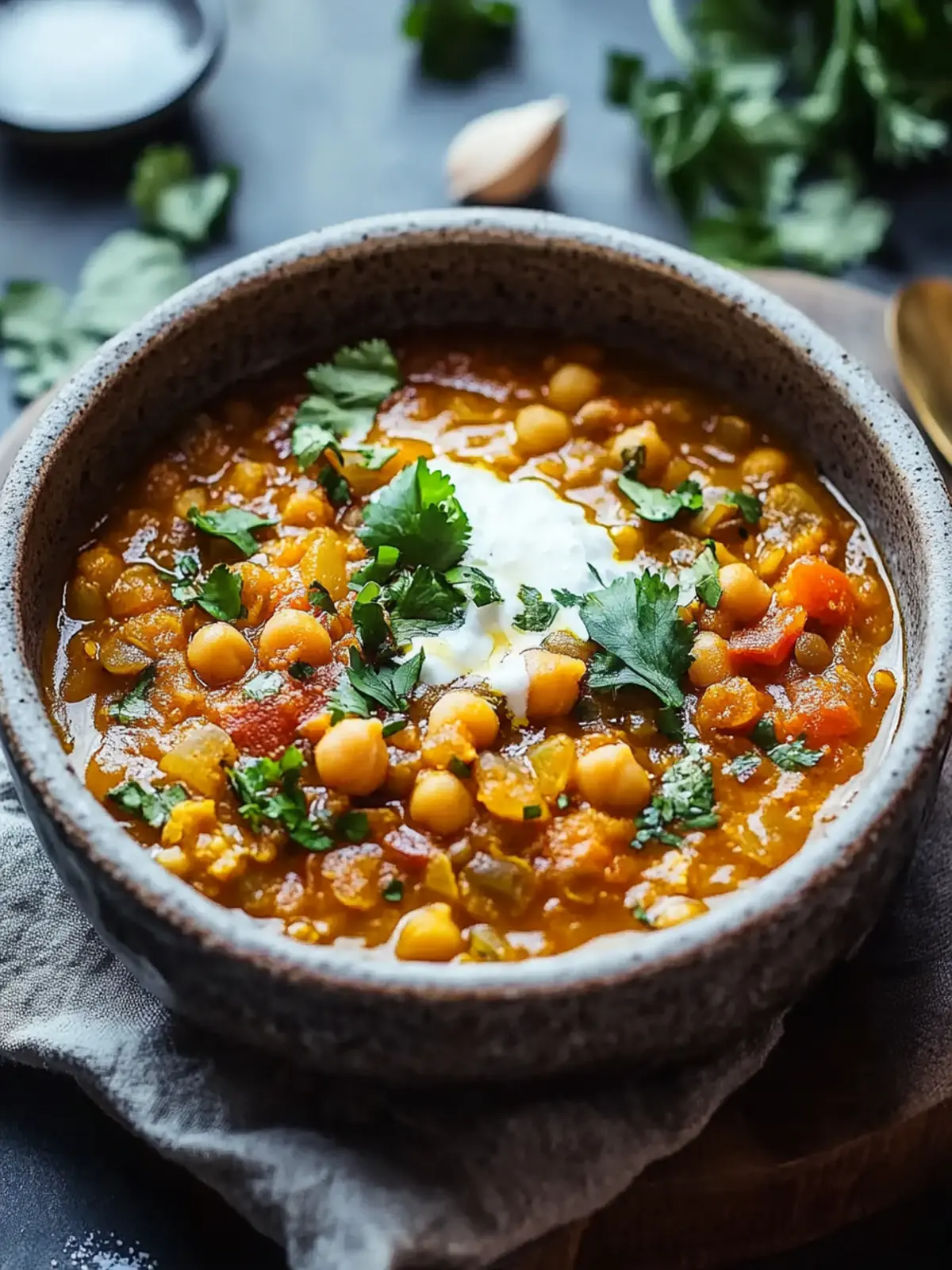 Lentil and Chickpea Stew