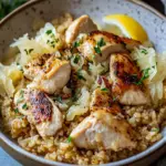 Chicken Bulgur and Sauerkraut: Quick Comfort Food Delight 9 Chicken Bulgur and Sauerkraut