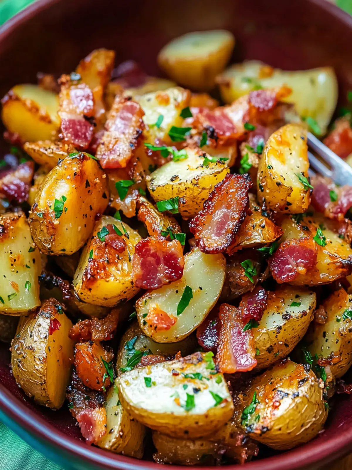 Honey Bacon Roasted Potatoes That Everyone Will Love 2 Honey Bacon Roasted Potatoes