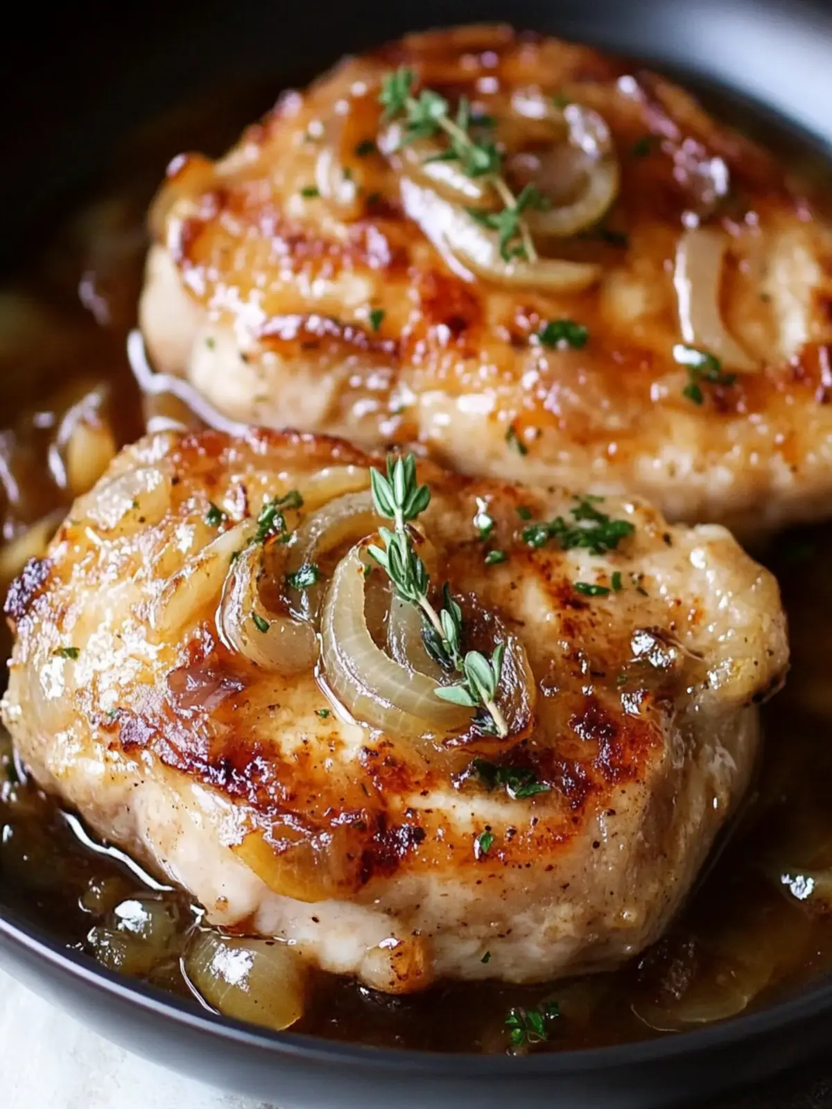 French Onion Pork Chops