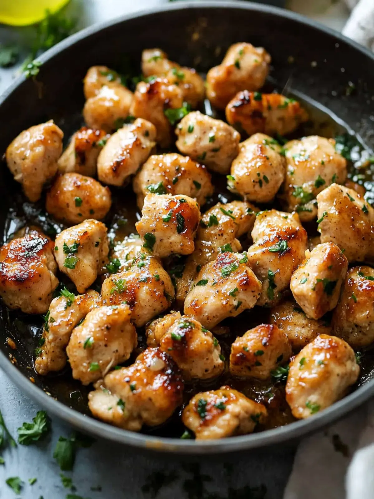Garlic Butter Chicken Bites in 15 Minutes for Busy Nights 4 Garlic Butter Chicken Bites
