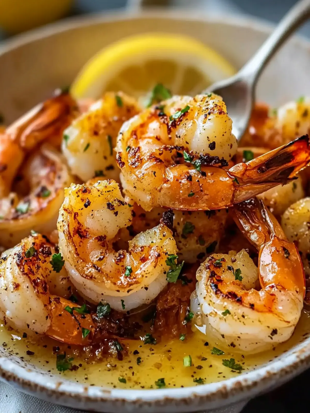 Crispy Grilled Shrimp with Lemon Butter Sauce for Quick Dinners 2 Crispy Grilled Shrimp with Lemon Butter Sauce