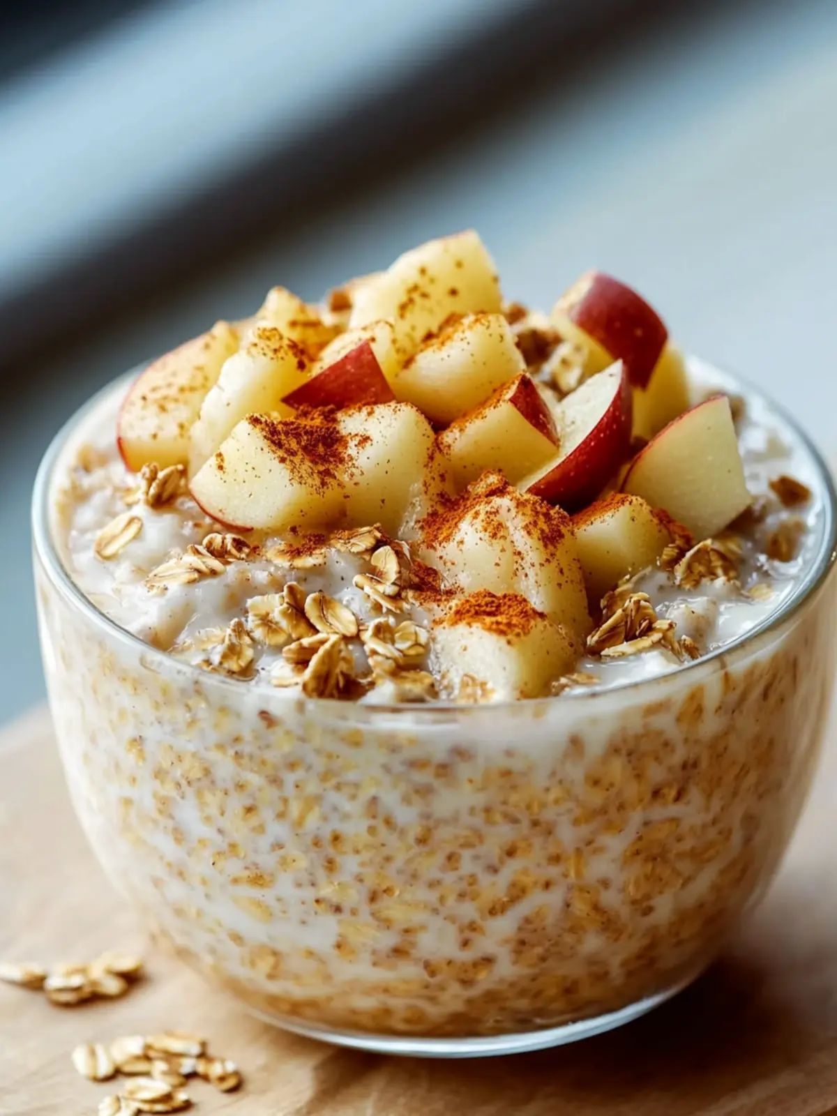 Apple Pie Overnight Oats