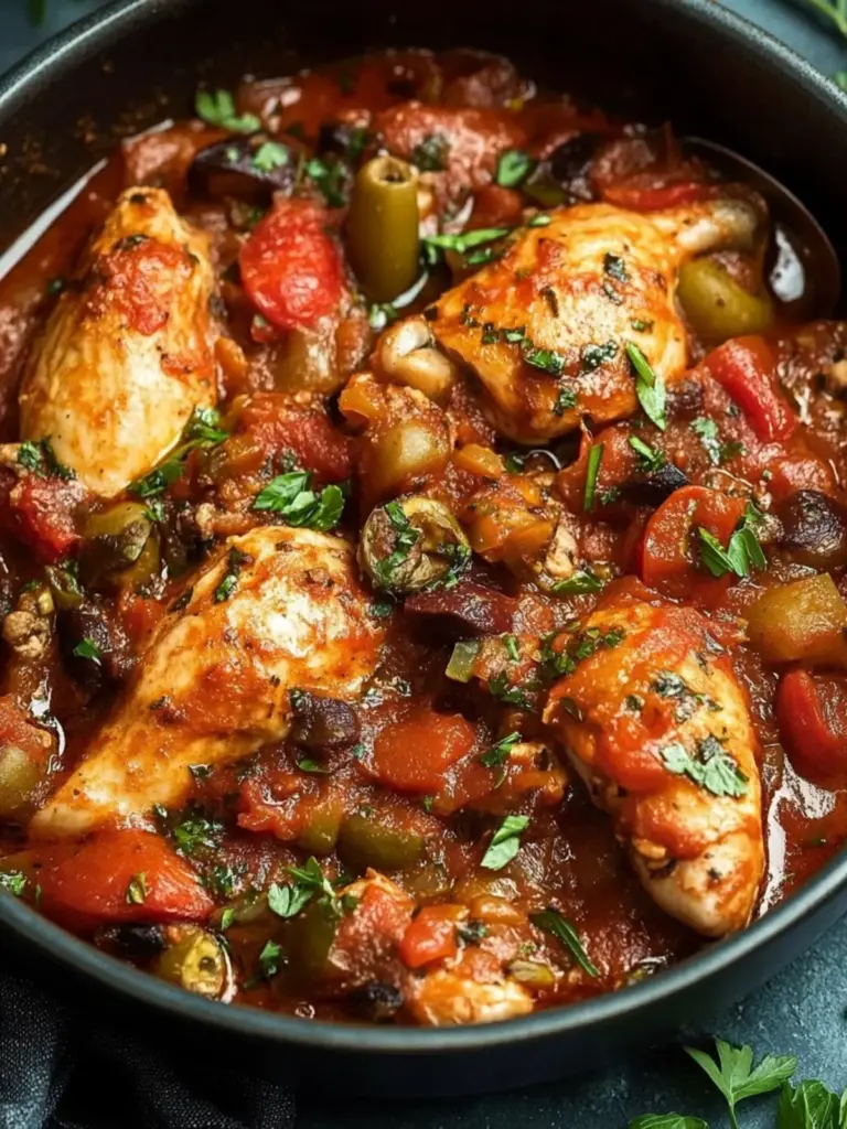 Best Chicken Cacciatore