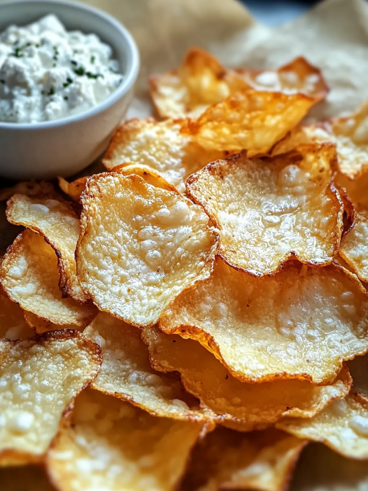 Crispy Cottage Cheese Chips for Guilt-Free Snacking Bliss 3 Crispy Cottage Cheese Chips