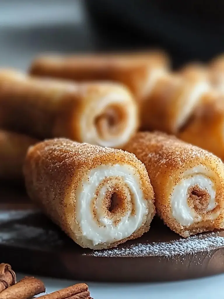Sugar‑Free Cinnamon Cream Cheese Keto Roll‑Up Bites