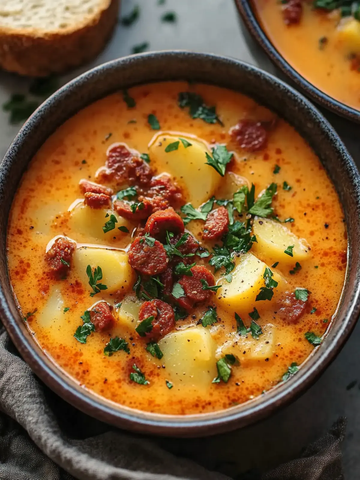 Cozy Up with Spanish Potato Soup with Chorizo in 40 Minutes 2 Spanish Potato Soup With Chorizo