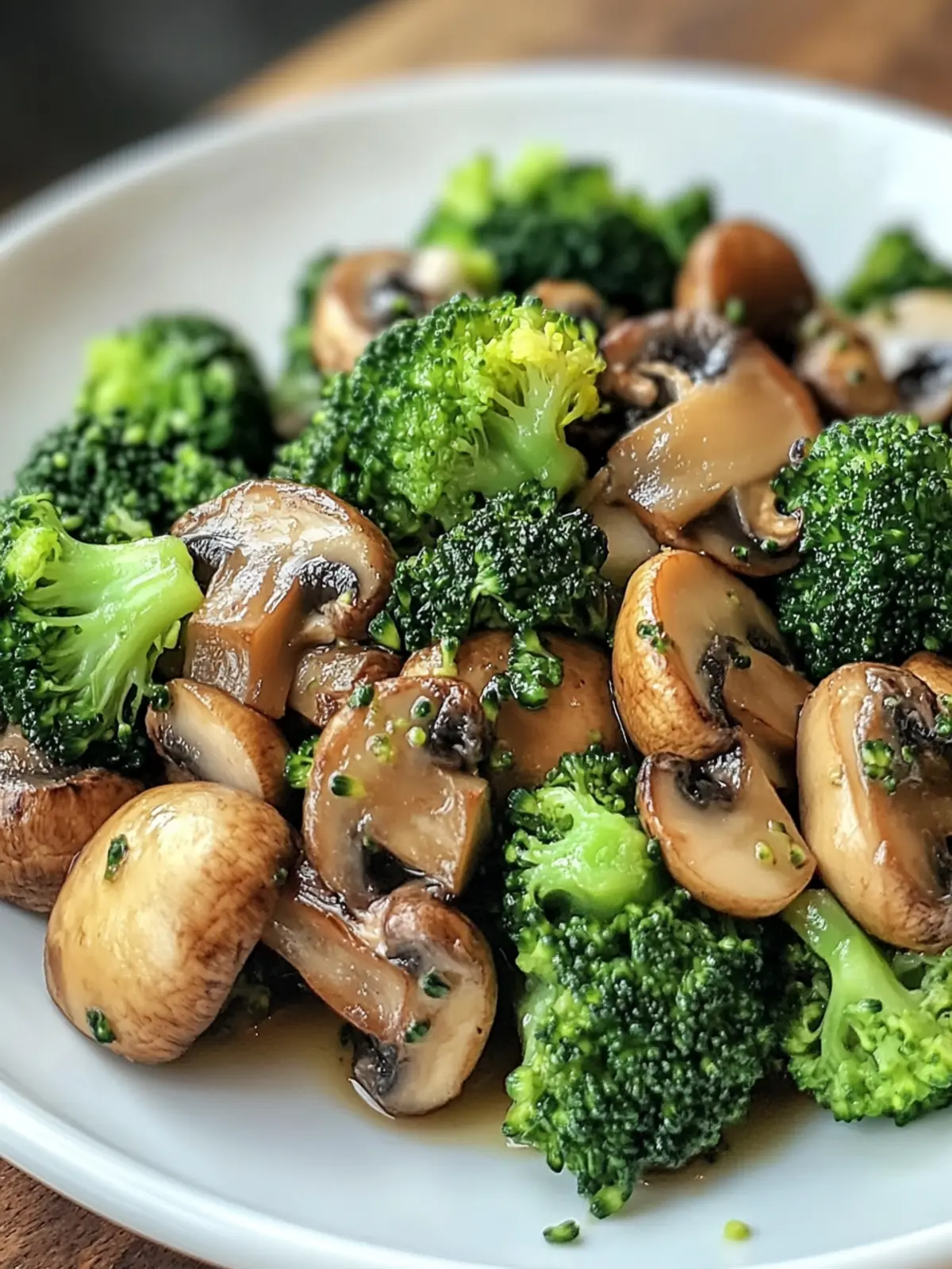 Deliciously Healthy Sautéed Mushrooms and Broccoli in 20 Minutes 2 Healthy Sautéed Mushrooms and Broccoli