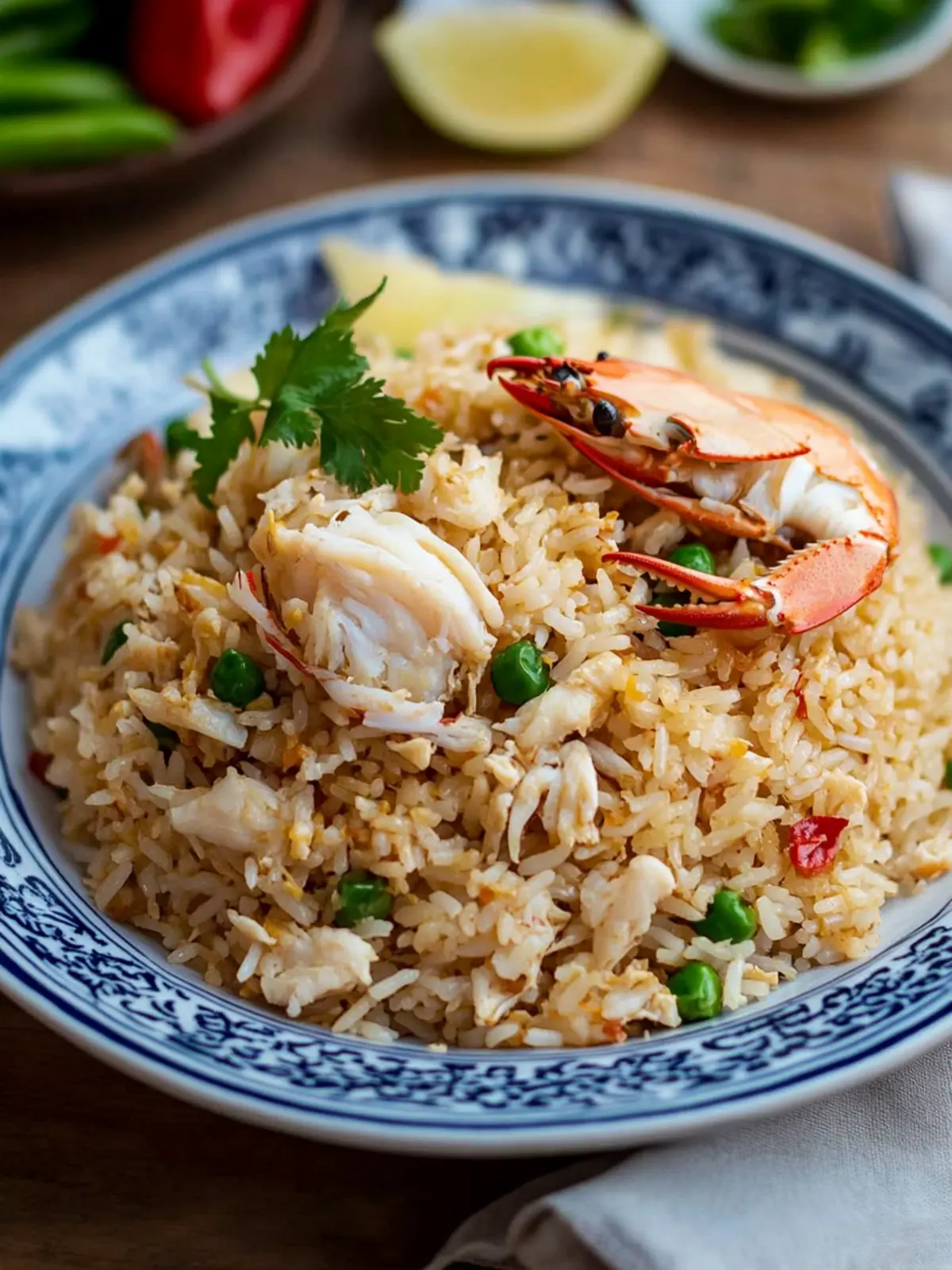 Thai Style Crab Fried Rice