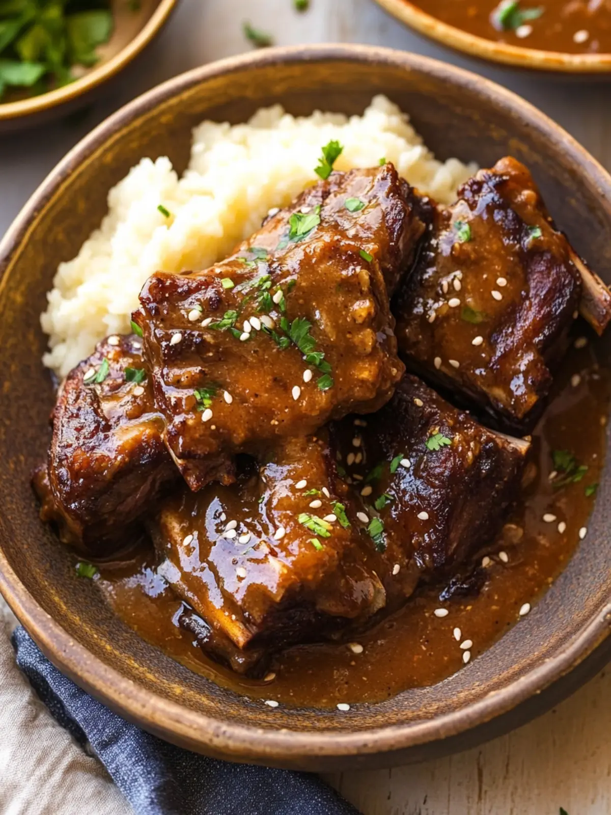Savory Asian-Inspired Creamy Braised Short Ribs Unleashed 4 Asian-Inspired Creamy Braised Short Ribs