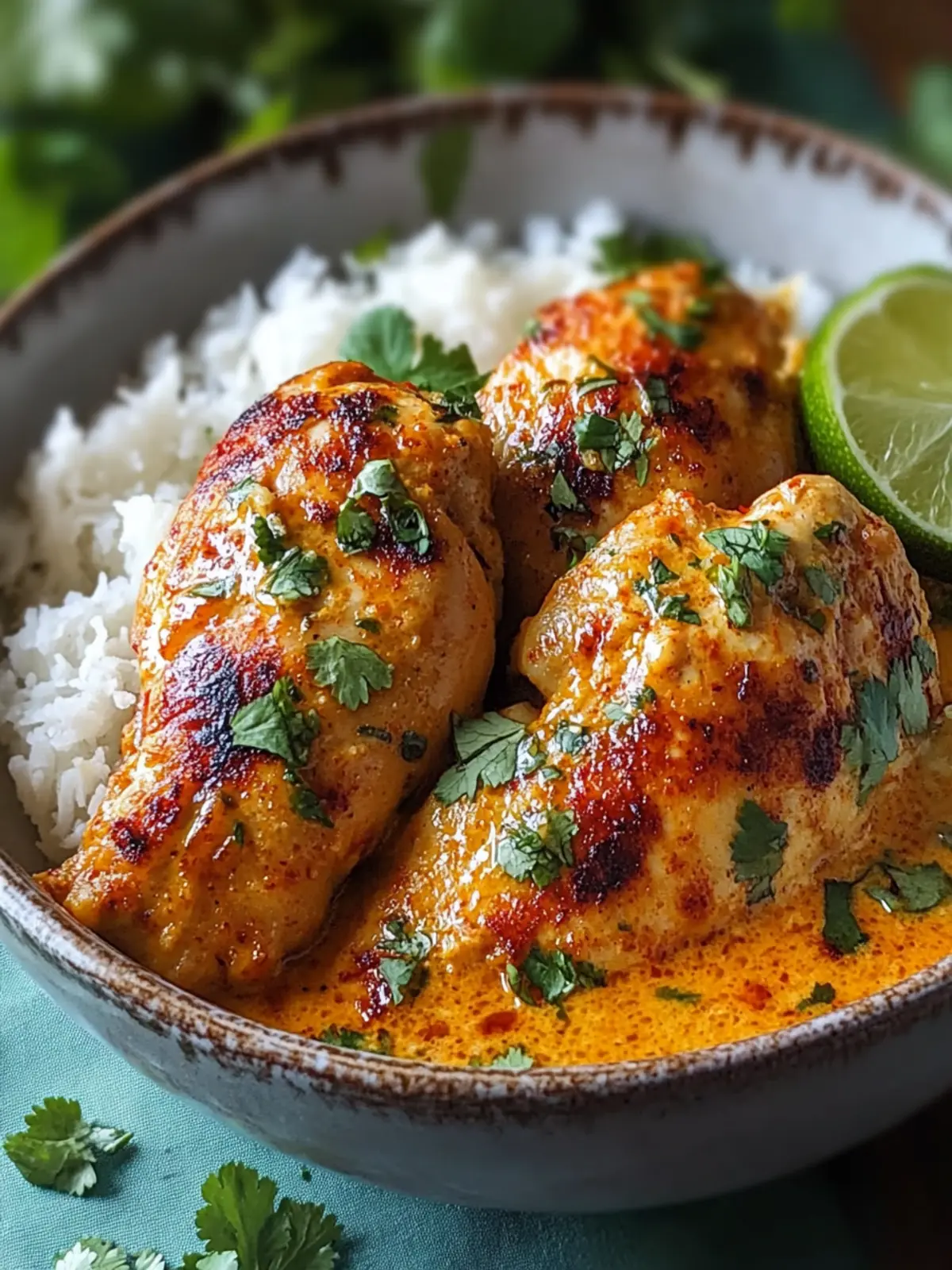 Spicy Brazilian Coconut Chicken