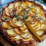 Crispy Balsamic-Thyme Potato Torte