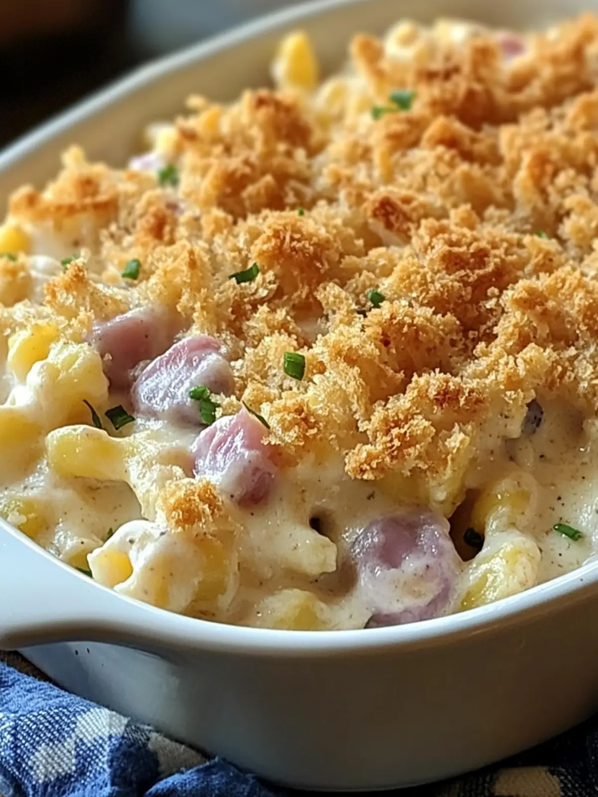 Delicious Chicken Cordon Bleu Casserole