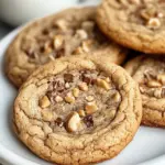 Brown Butter Coffee Toffee Cookies