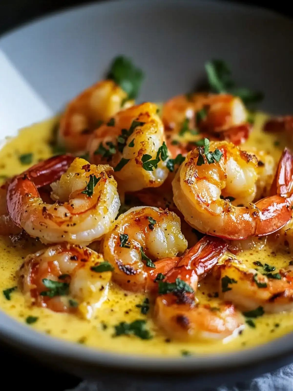 Sautéed Shrimp in Creamy Saffron Sauce for a Fancy Night In 5 Sautéed Shrimp in Creamy Saffron Sauce