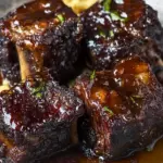 Maple-Bourbon Glazed Short Ribs