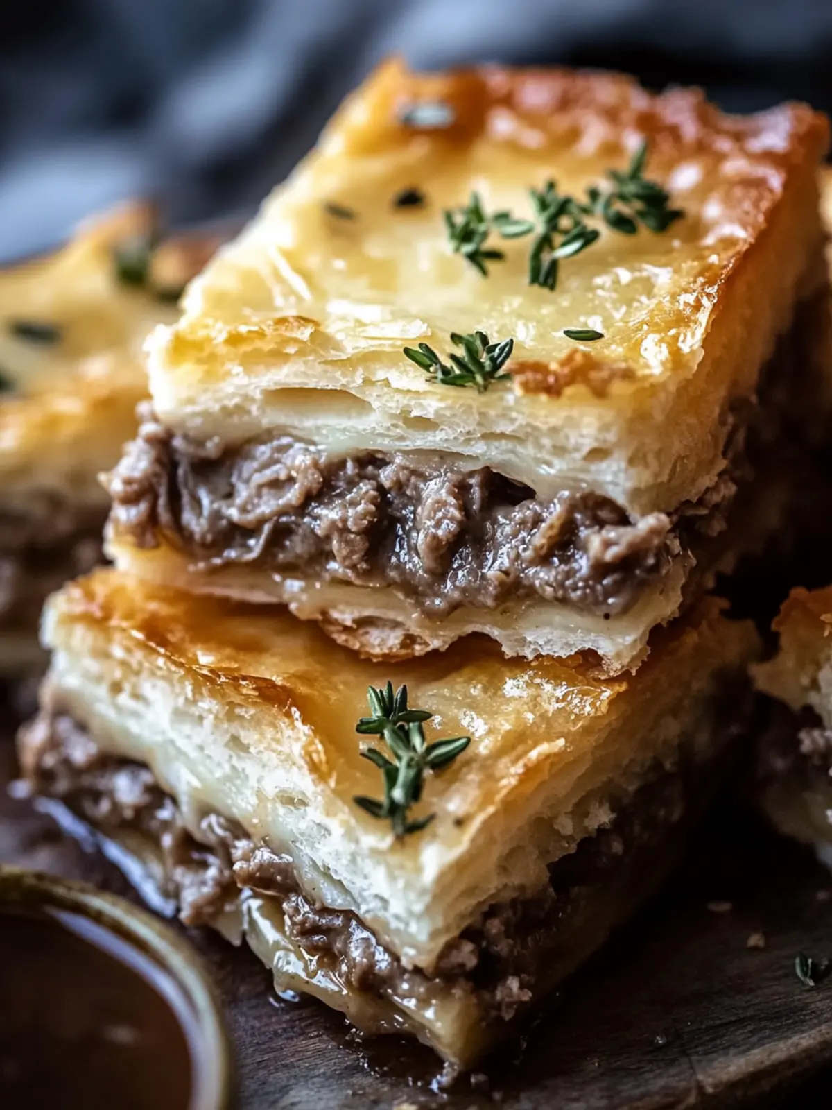 French Dip Squares