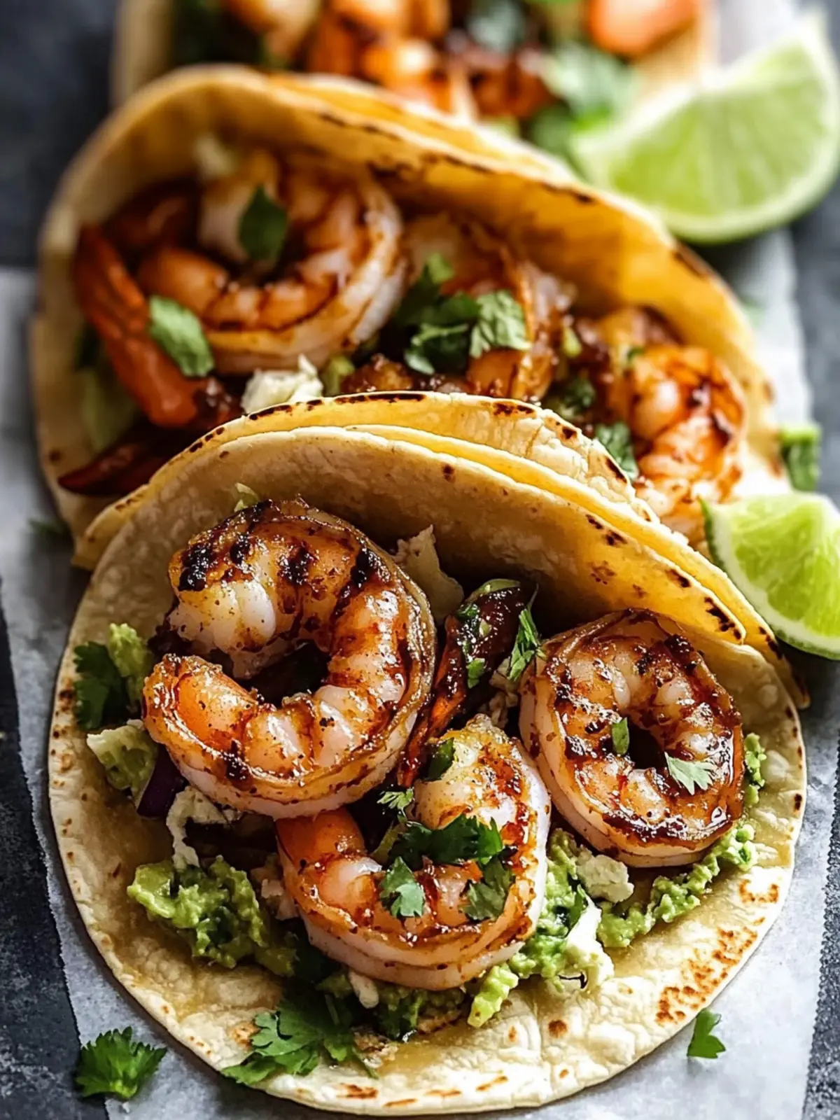 Savory Prawn Tacos with Chipotle Lime Marinade in 20 Minutes 3 Prawn Tacos (Shrimp) – with Chipotle Lime Marinade