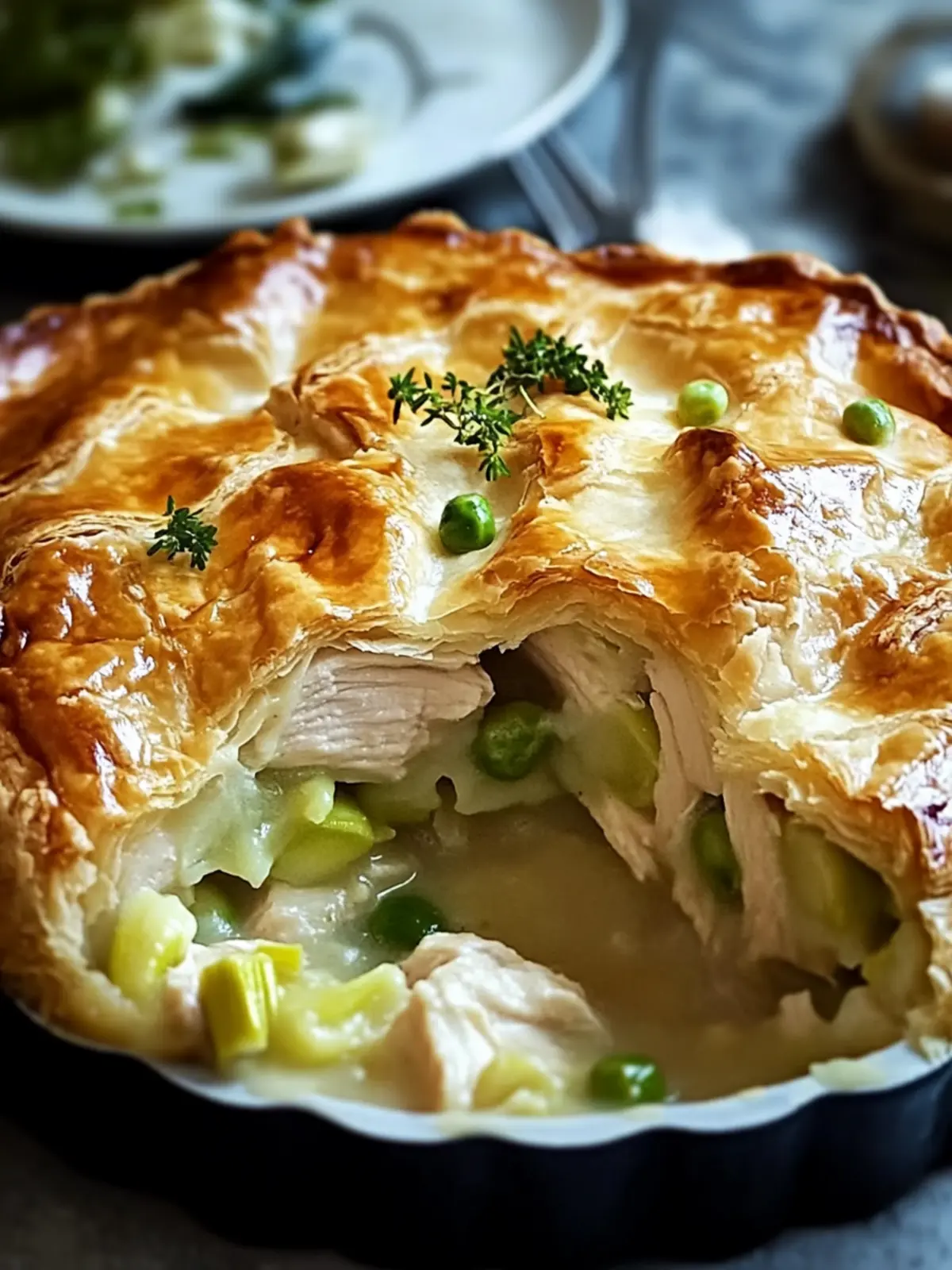 Mary Berry Chicken and Leek Pie for Cozy Nights