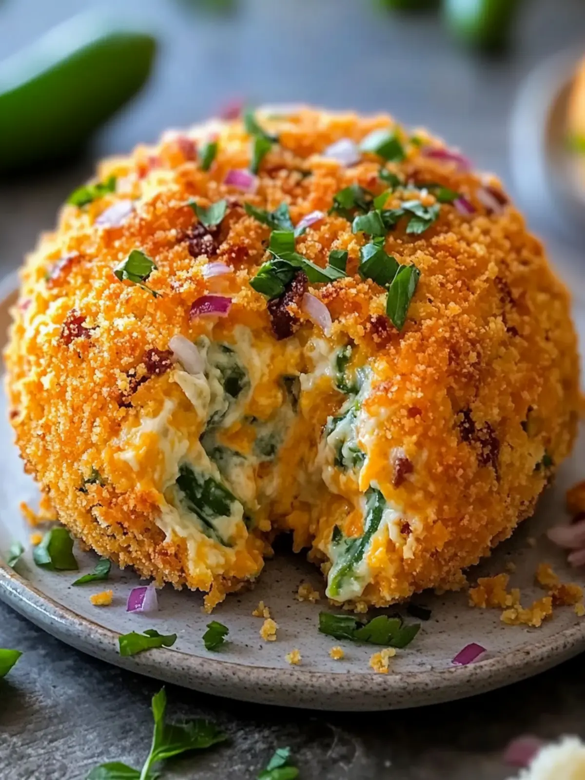 Best Jalapeno Popper Cheese Ball