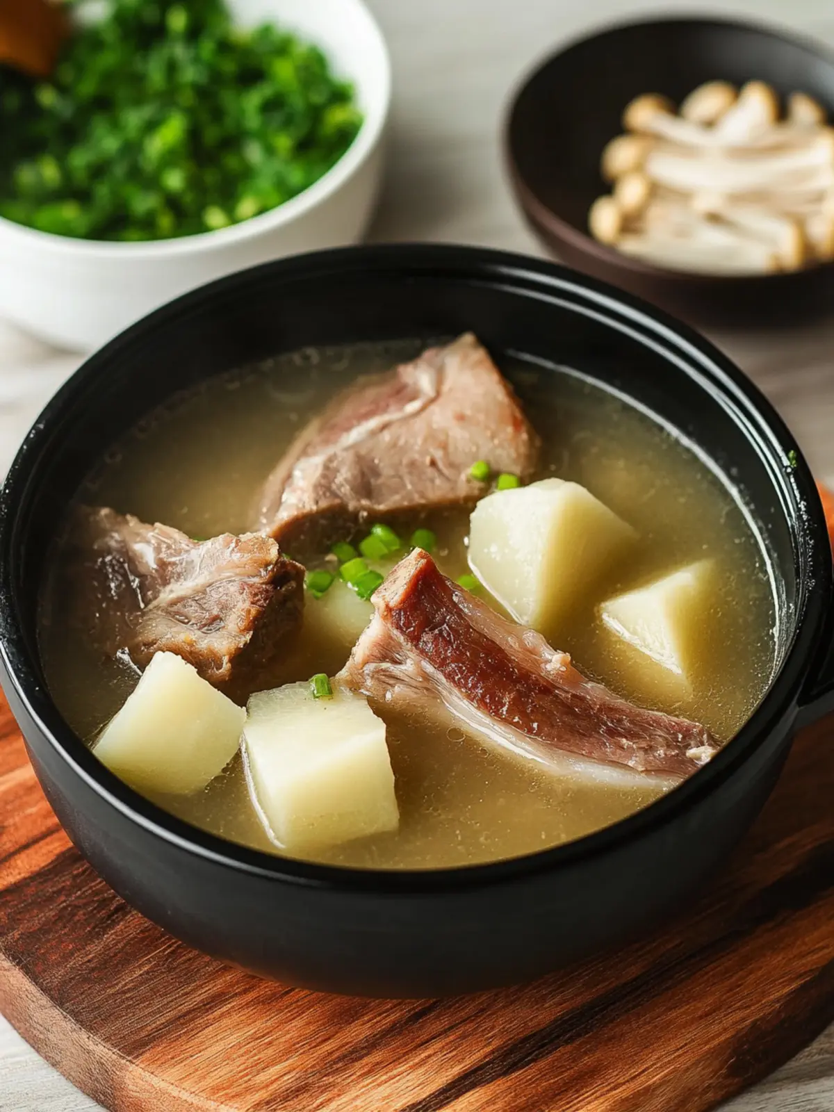 Taiwanese Pork Rib and Daikon Soup