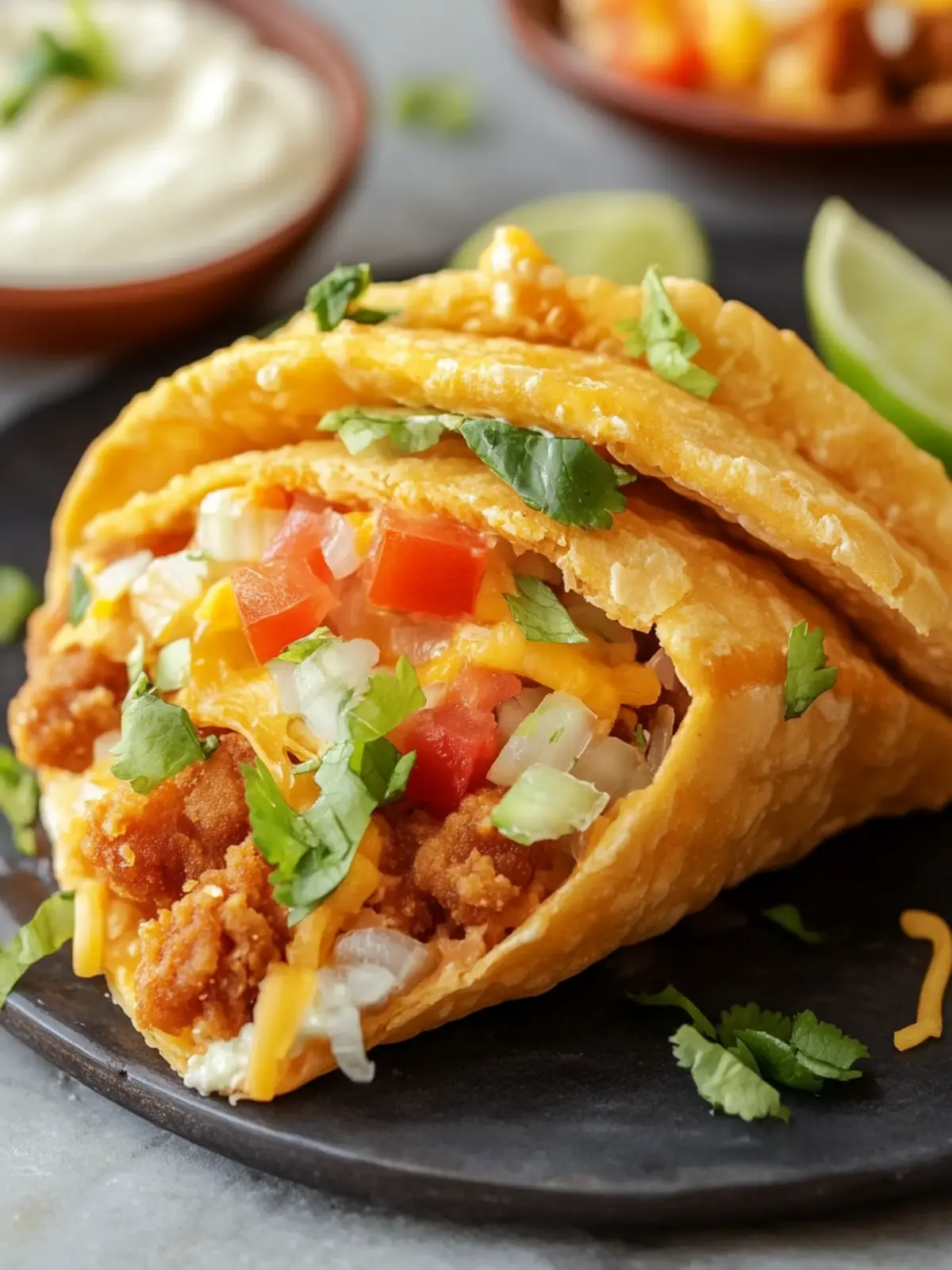 Copycat Taco Bell Chalupa Supreme