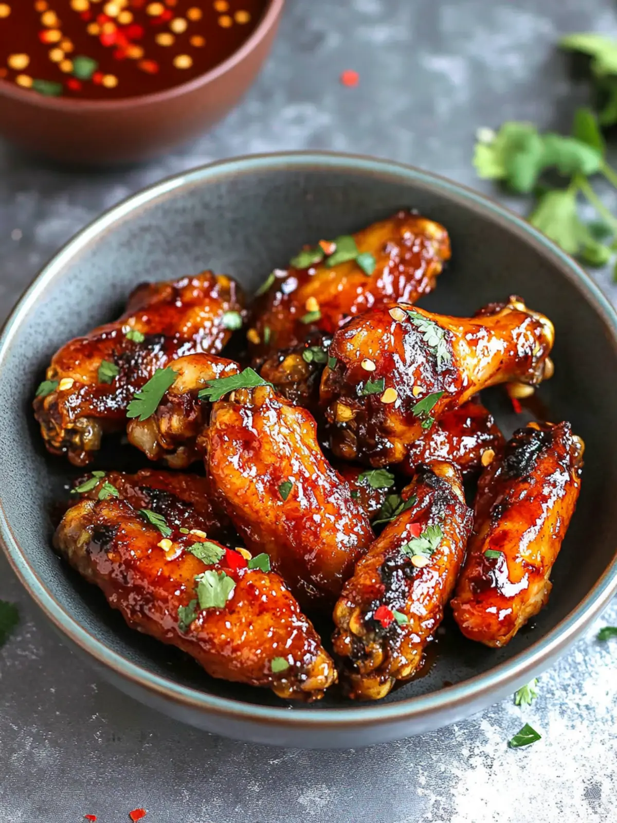 Hot Honey Chicken Wings - Chili to Choc