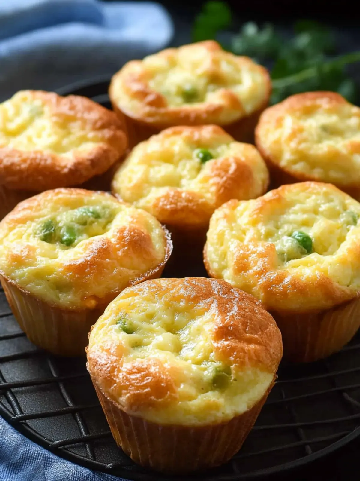 Fluffy Cottage Cheese Egg Muffins