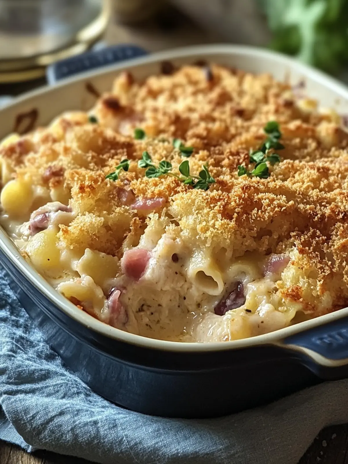 Delicious Chicken Cordon Bleu Casserole