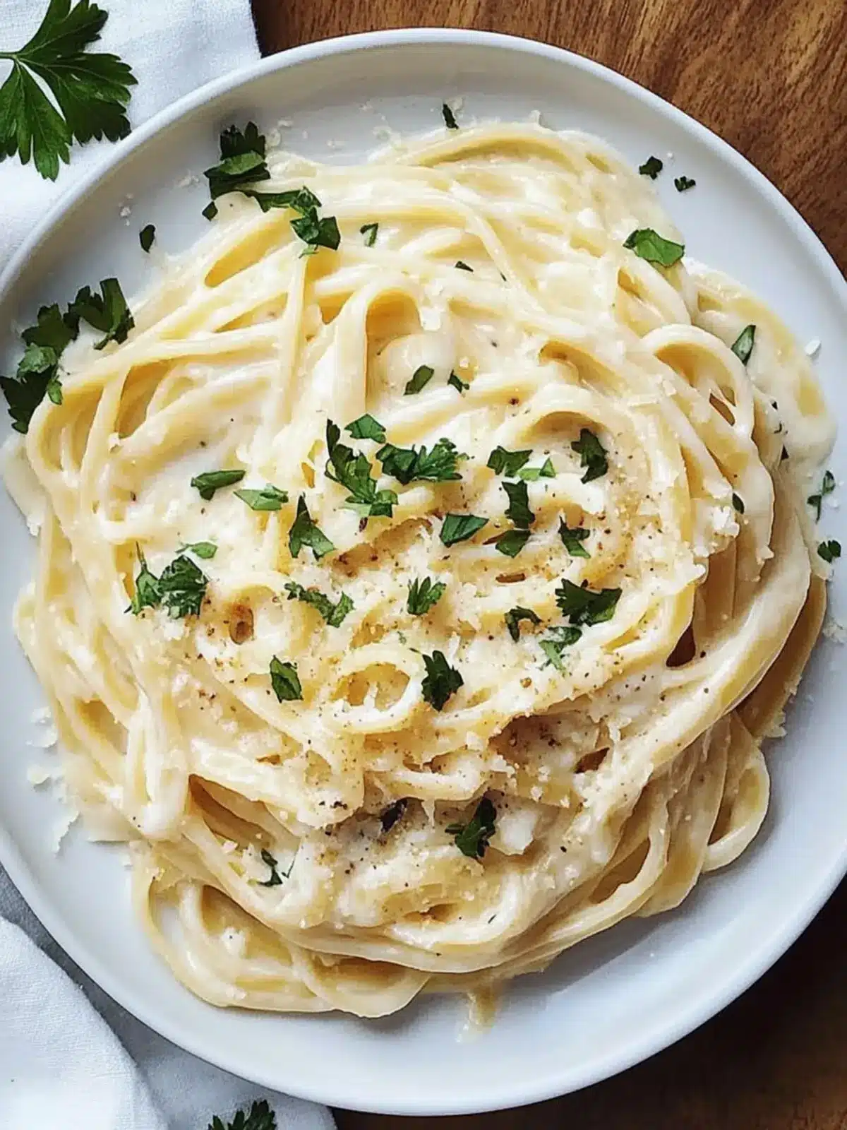 Pasta Alfredo Cottage Cheese