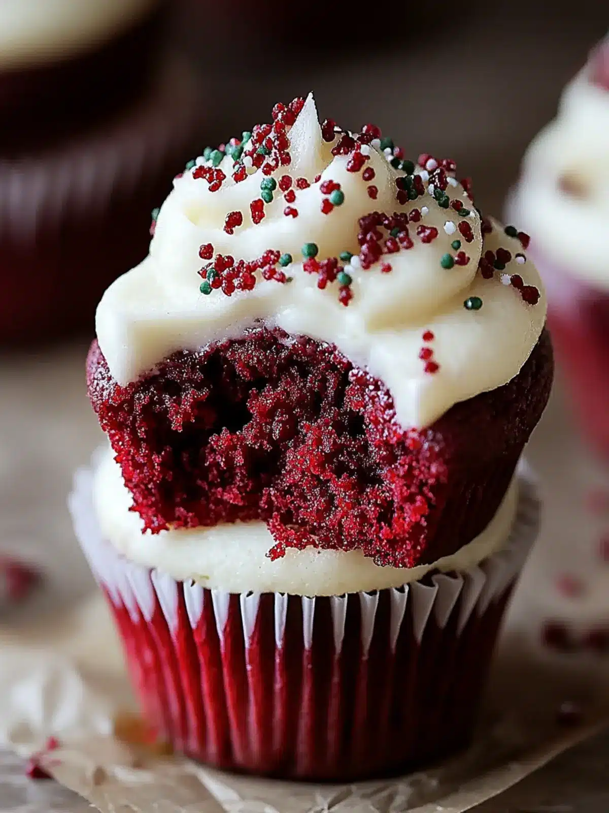 Crumbl Red Velvet Cupcake Cookies: Your New Favorite Treat! 2 Crumbl Red Velvet Cupcake Cookies