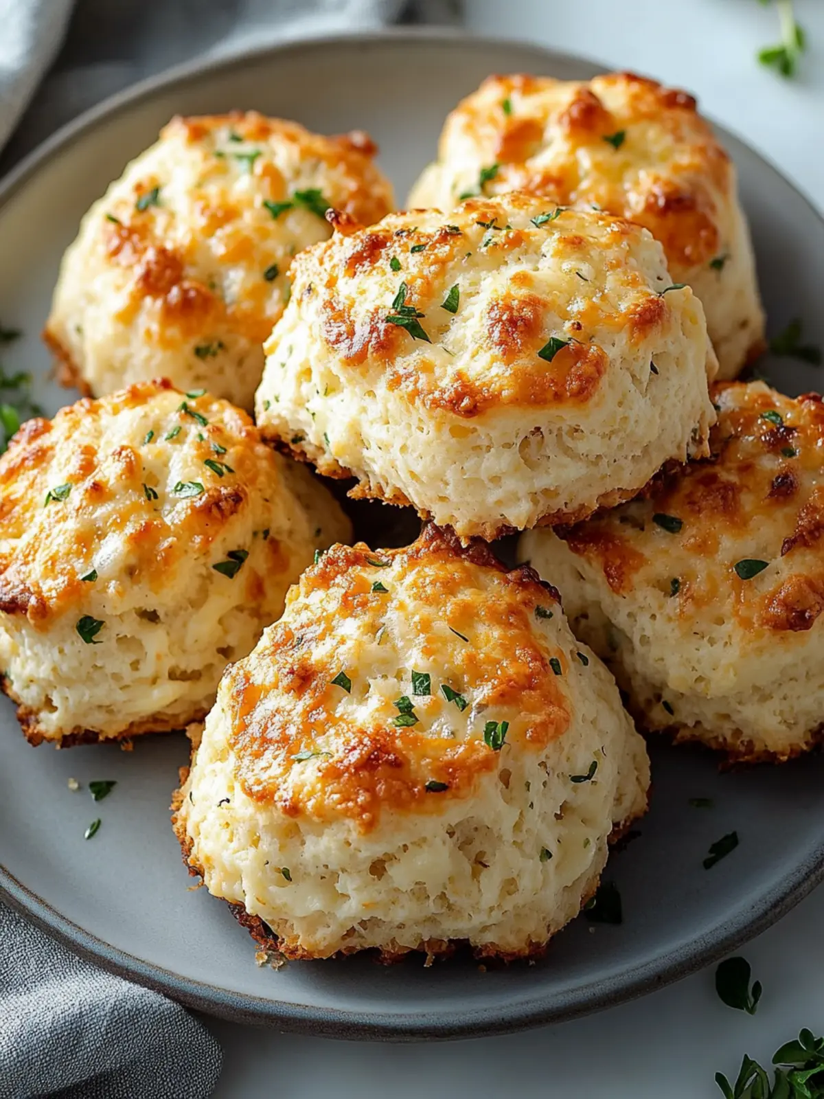 Savory Garlic Parmesan Scones