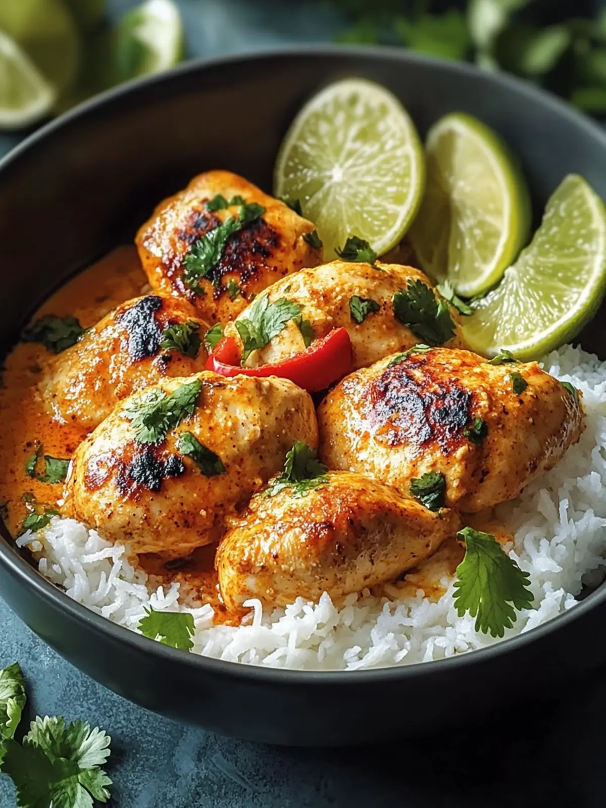 Spicy Brazilian Coconut Chicken