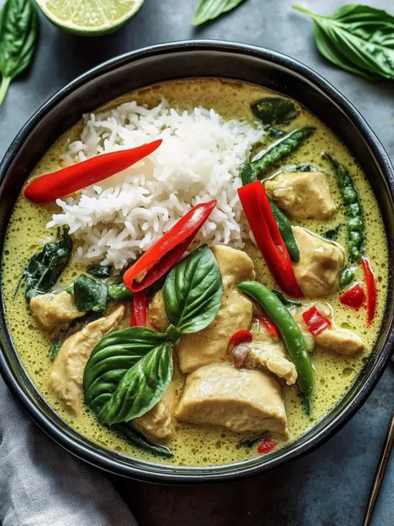Thai Green Curry Recipe