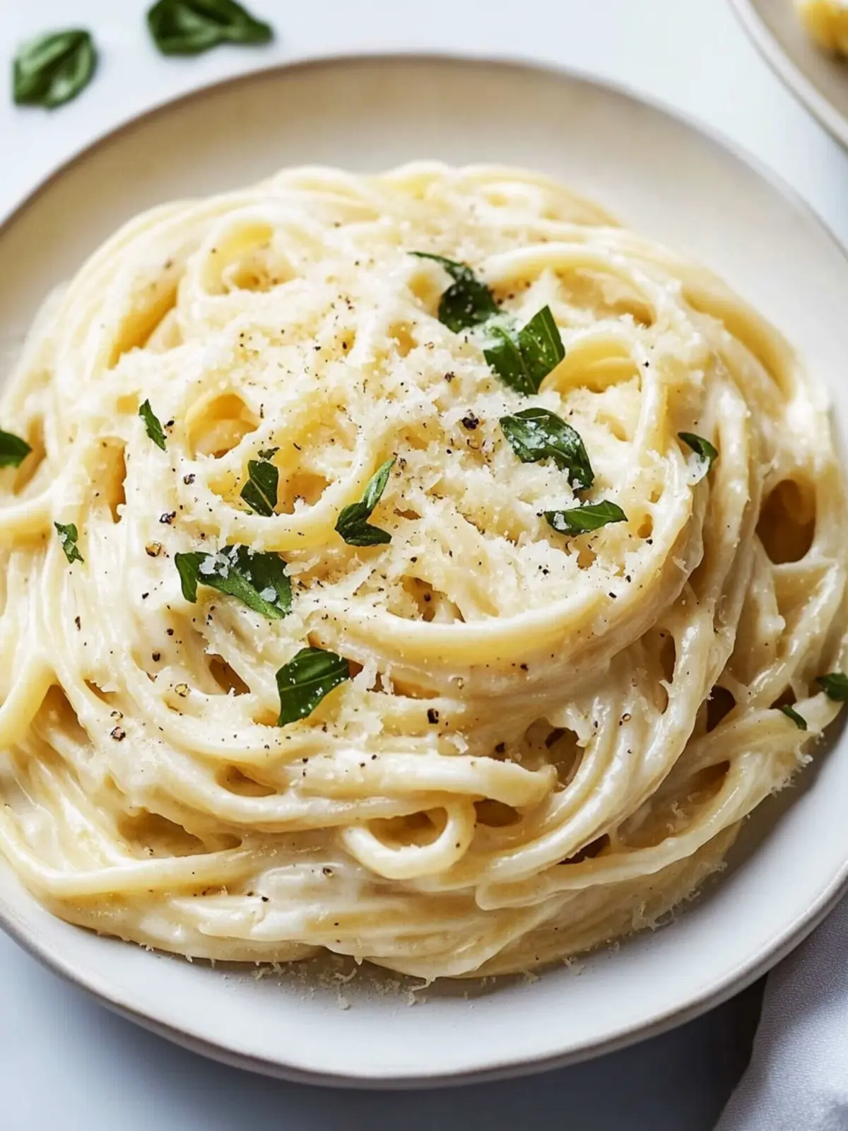 Pasta Alfredo Cottage Cheese