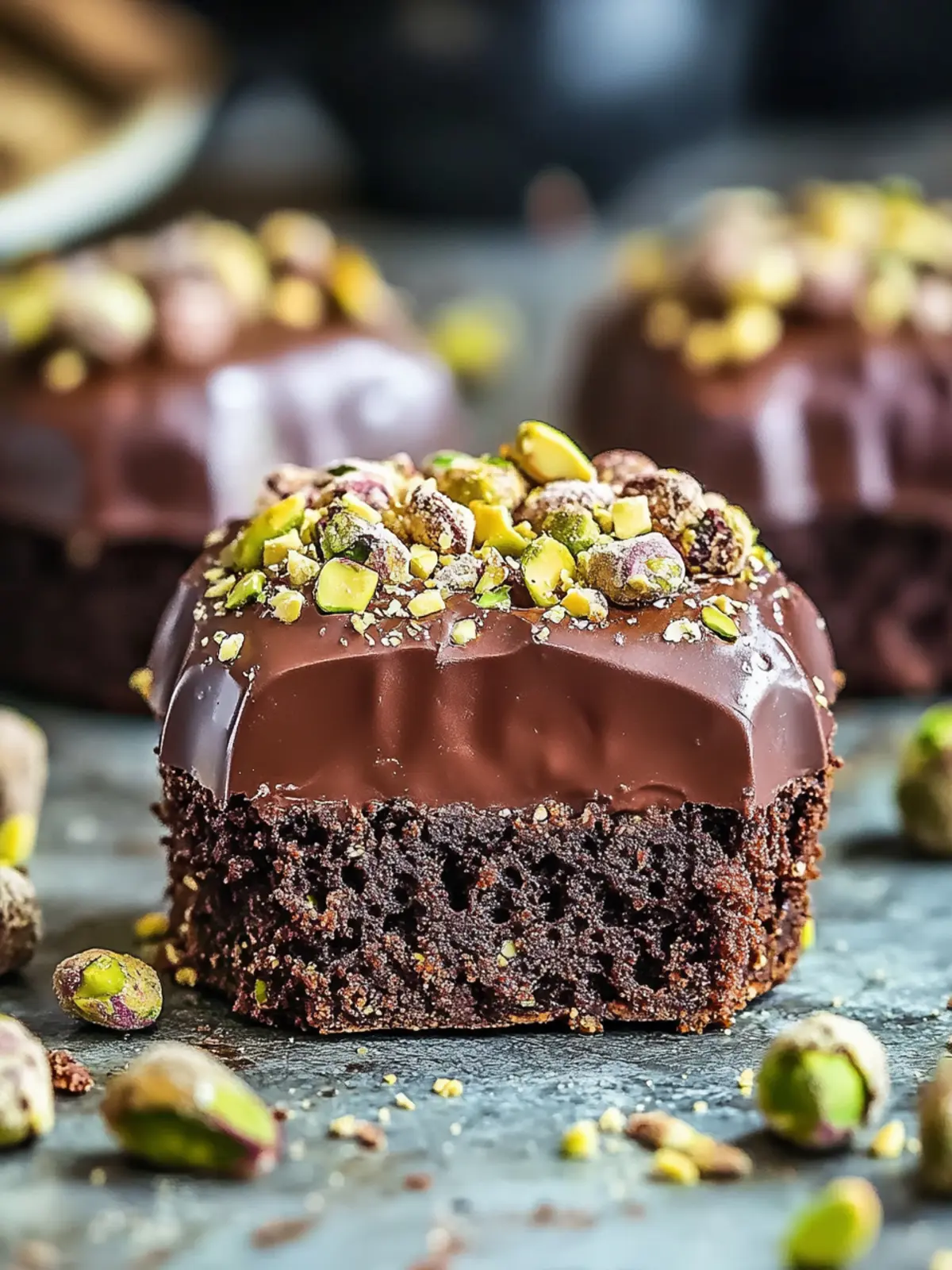 Decadent Pistachio Ferrero Rocher Brownies You'll Adore 5 Pistachio Ferrero Rocher Brownies