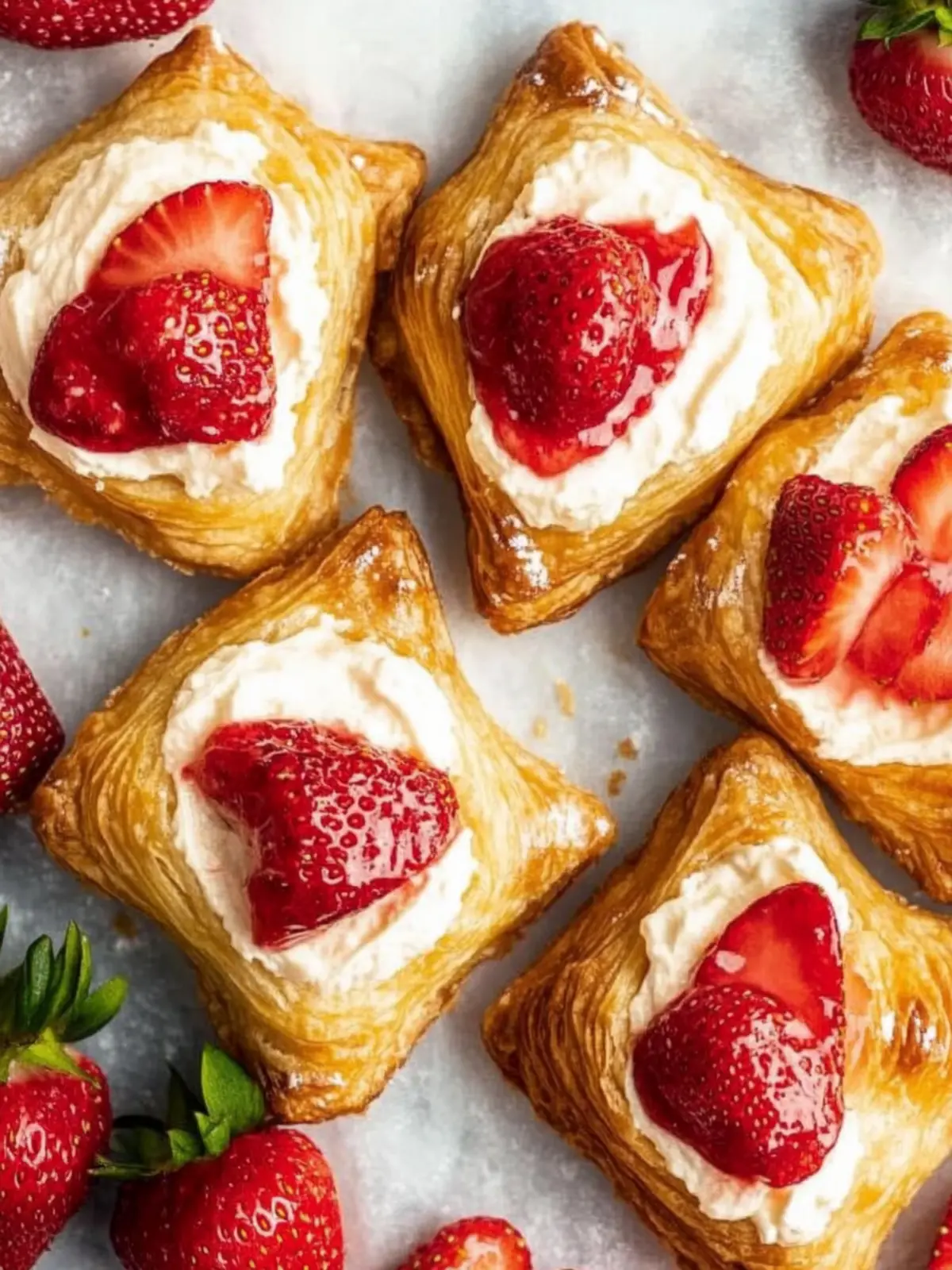 Strawberry Cream Cheese Pastries