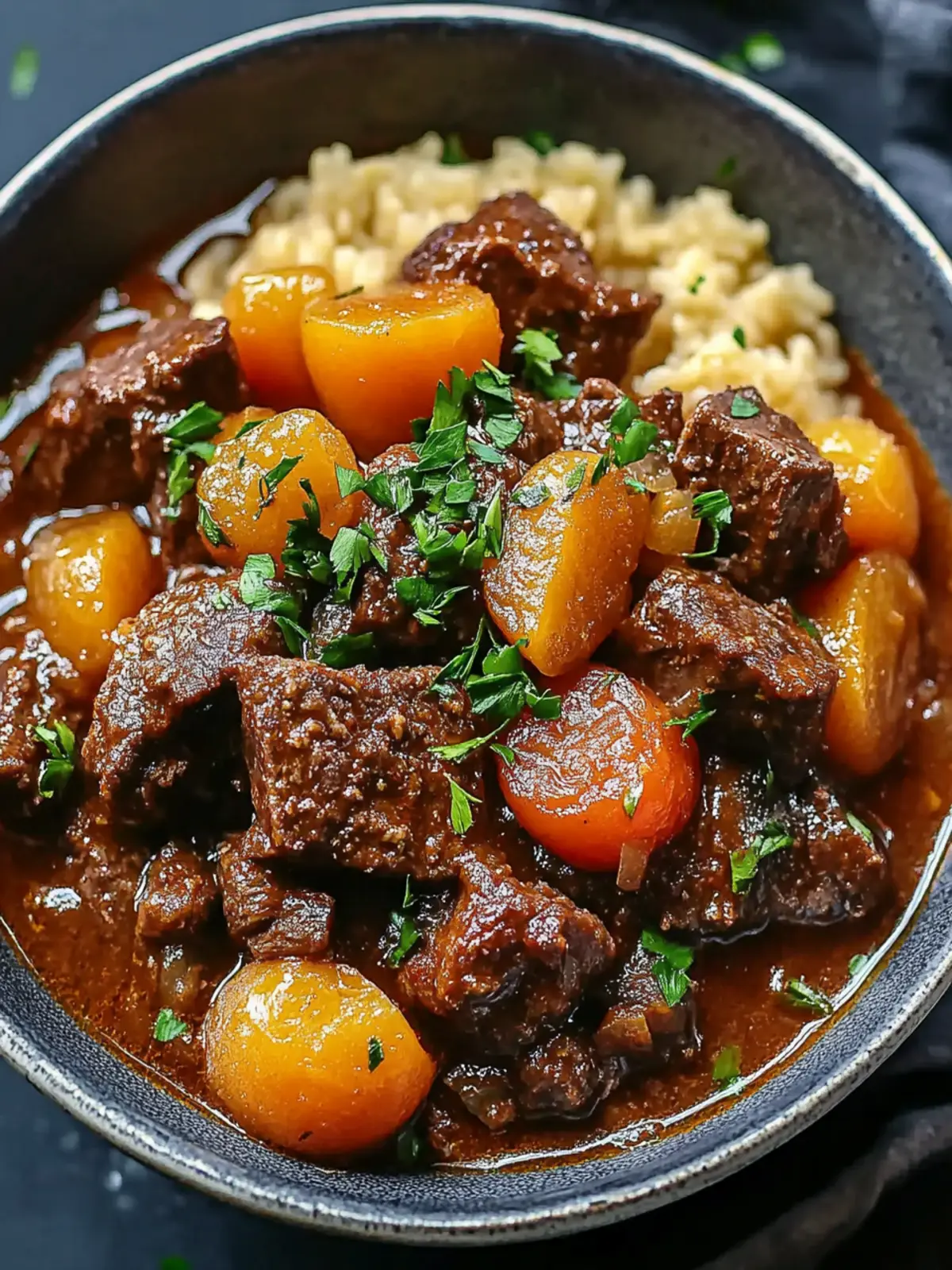 Savory Moroccan Beef Stew with Apricots for Cozy Nights 3 Moroccan Beef Stew with Apricots