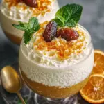 Lebanese Date & Orange Blossom Mousse