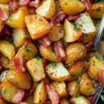 Honey Bacon Roasted Potatoes