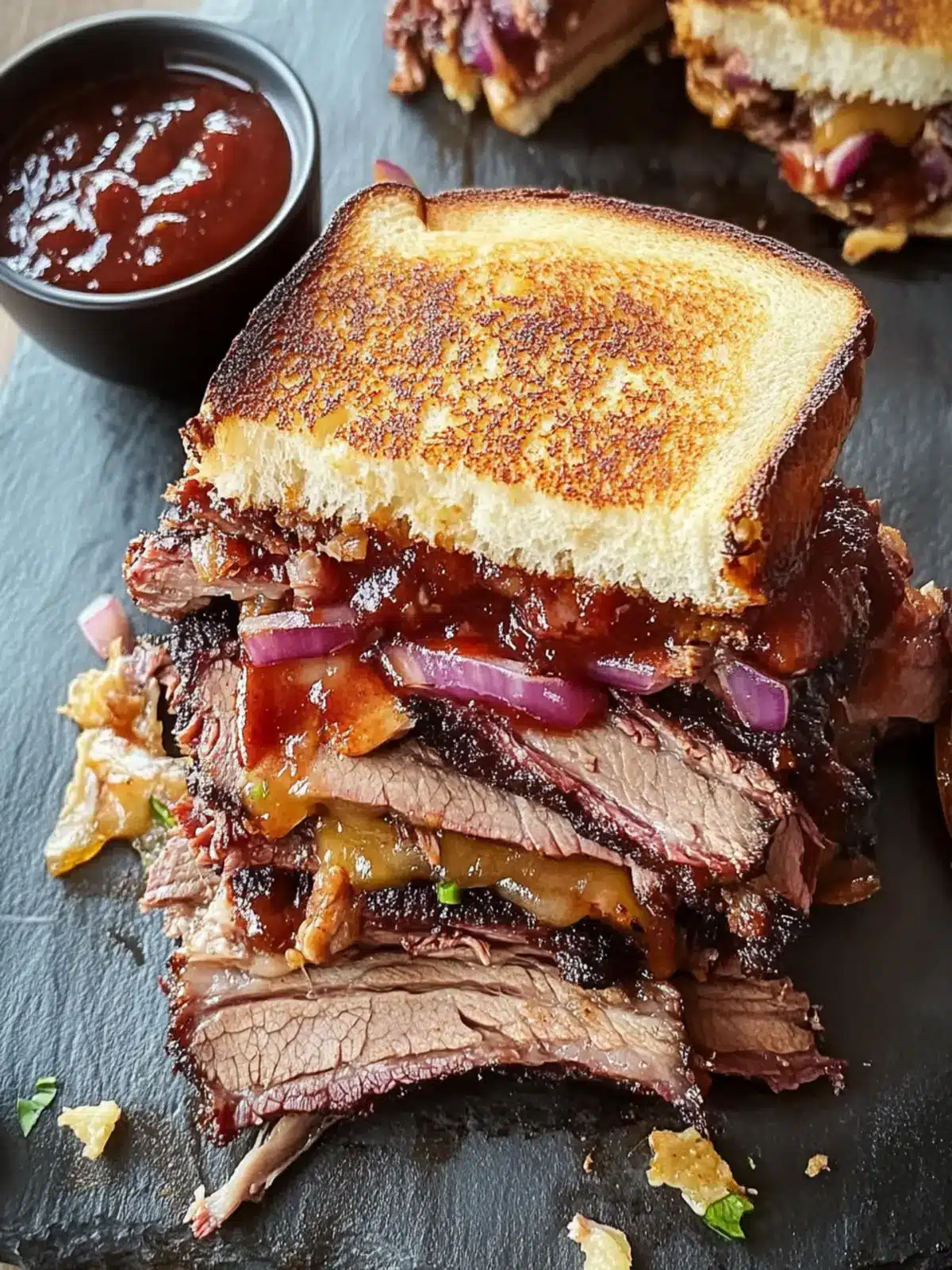 BBQ Brisket Melts