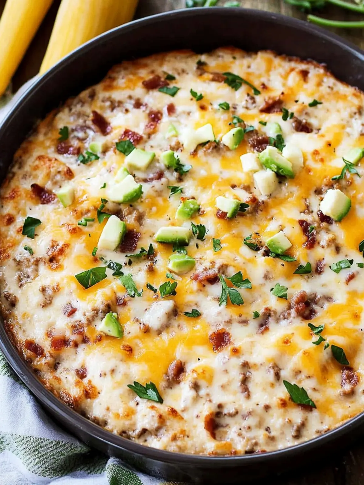 Creamy Bacon Cheeseburger Dip