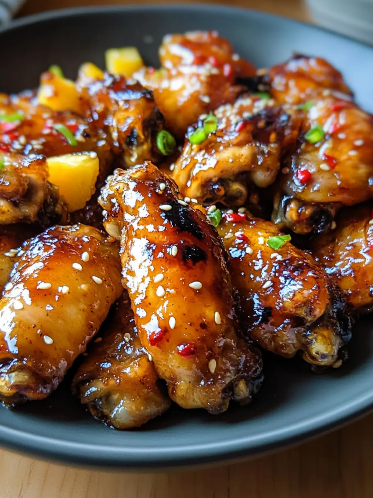 Sticky Pineapple-Teriyaki Chicken Wings That Wow Every Crowd 2 Sticky Pineapple-Teriyaki Chicken Wings