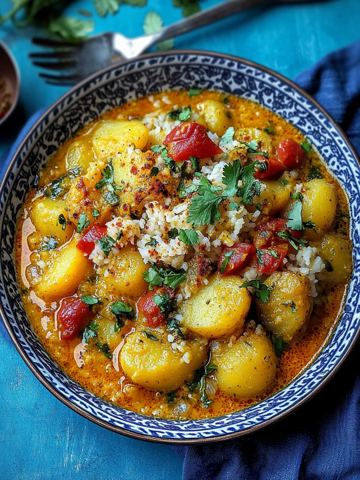Delicious Persian Potato Curry