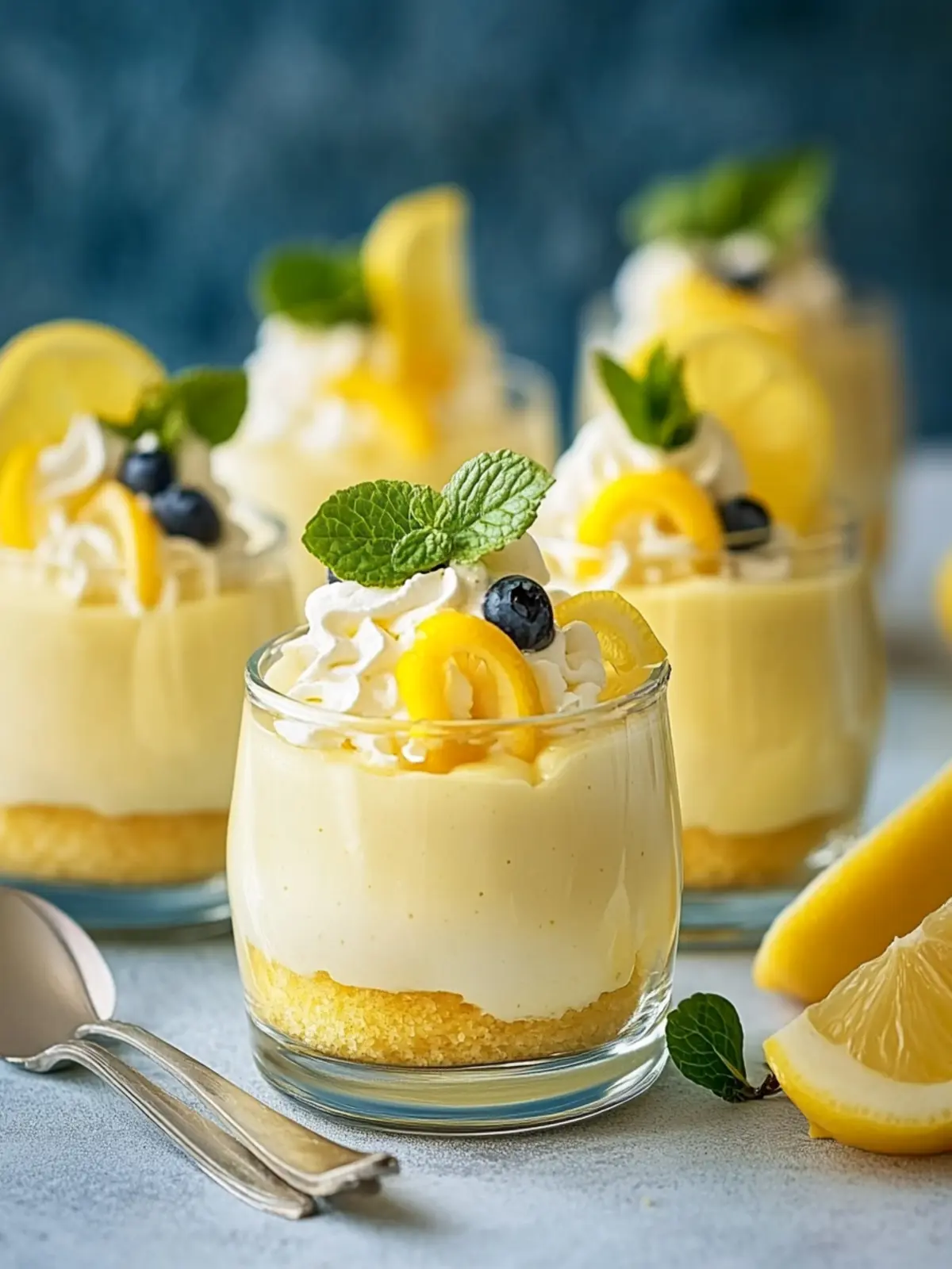 Lemon Cheesecake Mousse