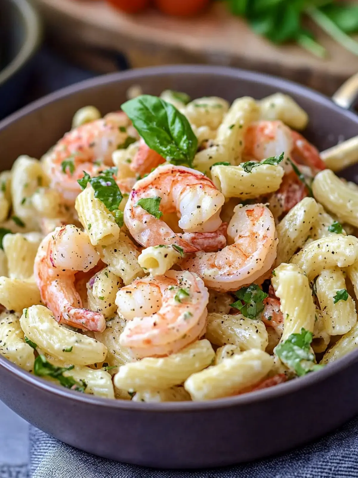 Zesty Shrimp Pasta Salad Recipe