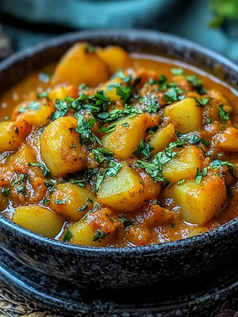 Savory Persian Potato Curry Recipe