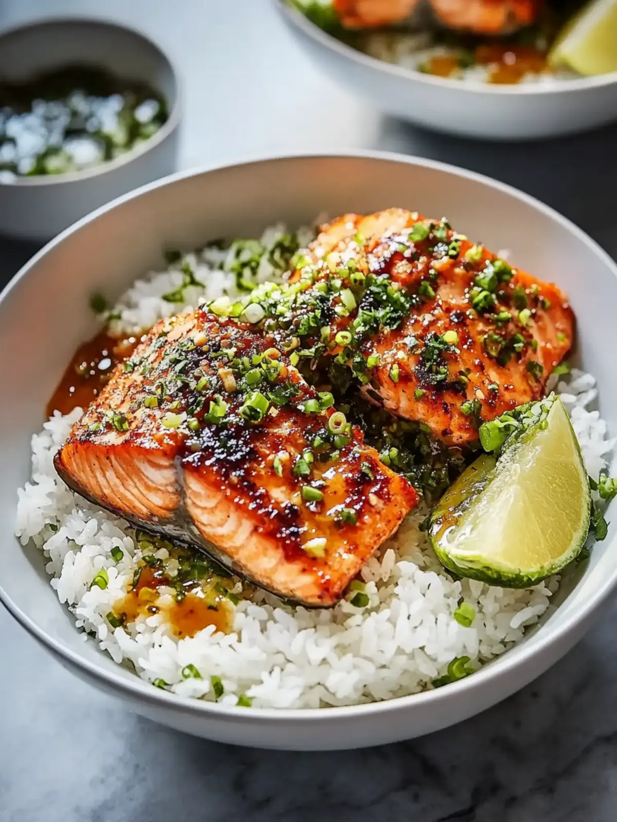 Crispy Garlic Butter Salmon Rice Bowl You’ll Love in 30 Minutes 4 Crispy Garlic Butter Salmon Rice Bowl