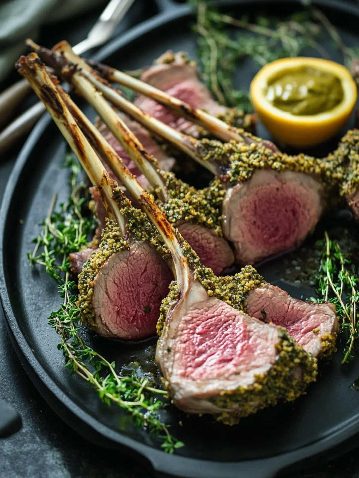 Herb Crusted Rack of Lamb
