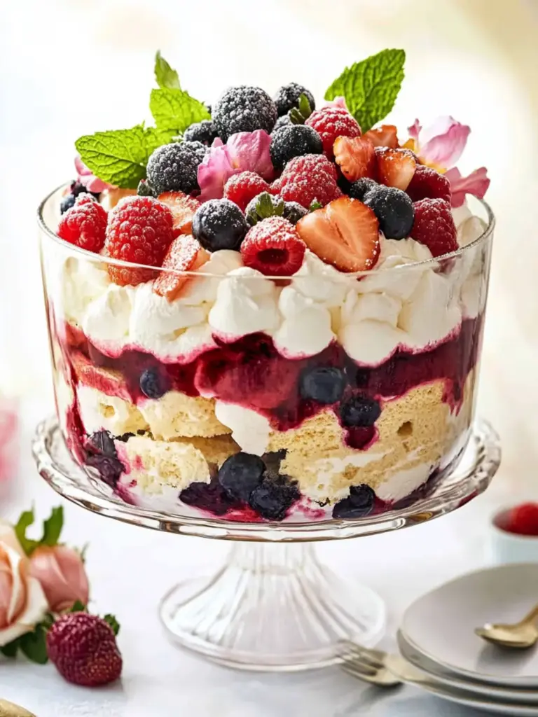 Angel Berry Trifle